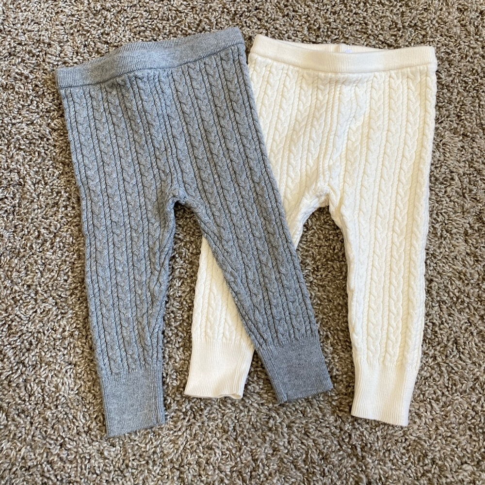 Gap cable knit Sweater leggings